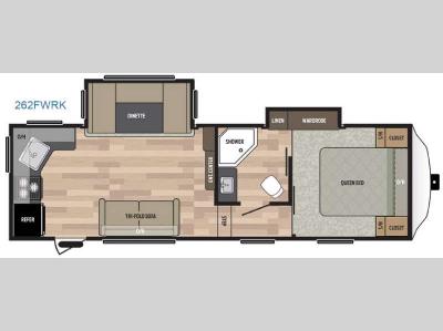 Floorplan - 2016 Keystone RV Springdale 262FWRK