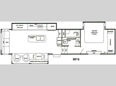 Floorplan - 2016 RiverStone 38TS
