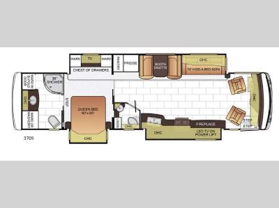 Floorplan - 2016 Newmar Ventana 3709