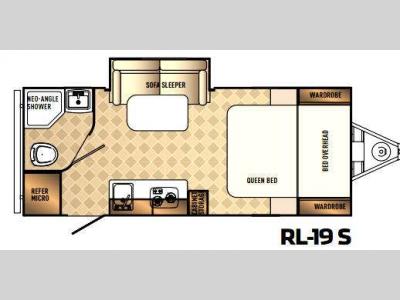 Floorplan - 2016 Palomino Real-Lite Mini 19-S