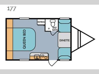 Floorplan - 2017 Riverside RV Retro 177