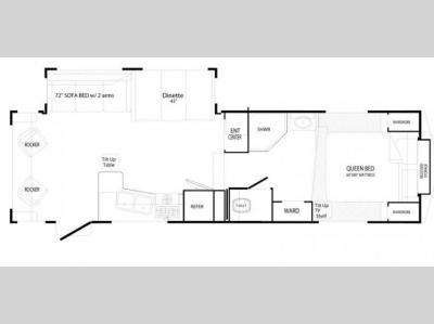 Floorplan - 2007 Komfort 275FS