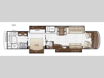 Floorplan - 2017 Newmar Essex 4553