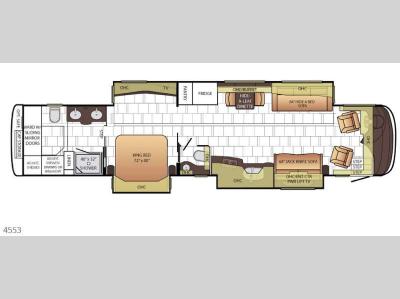 Floorplan - 2017 Newmar Mountain Aire 4553