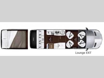 Floorplan - 2017 Airstream RV Interstate Lounge EXT Lounge EXT
