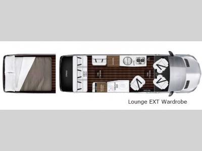 Floorplan - 2017 Airstream RV Interstate Lounge EXT Lounge EXT Wardrobe