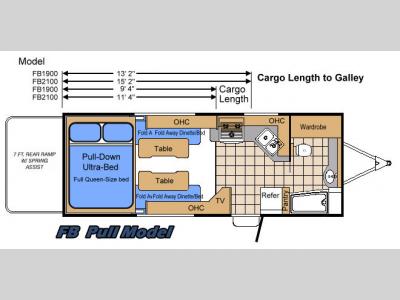 Floorplan - 2008 Warrior Mfg Weekend Warrior SuperLite FB2100