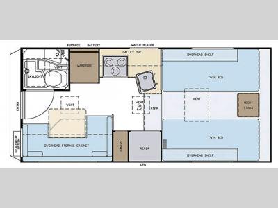 Floorplan - 2007 Lance 9SC