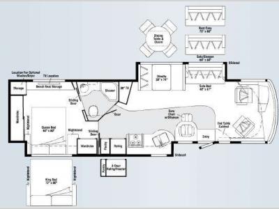 Floorplan - 2008 Itasca Latitude 39W