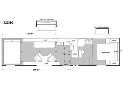 Floorplan - 2017 Eclipse Stellar Wide Lite 32DBG