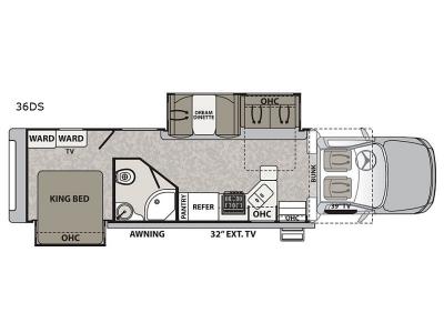 Floorplan - 2017 Dynamax Isata 5 36DS