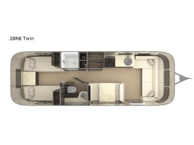Floorplan - 2017 Airstream RV International Signature 28 Twin