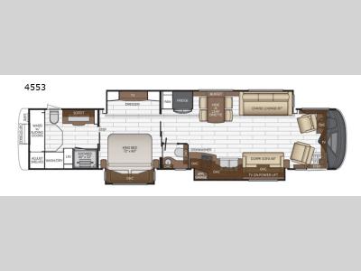 Floorplan - 2017 Newmar King Aire 4553