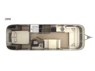 Floorplan - 2017 Airstream RV International Signature 28