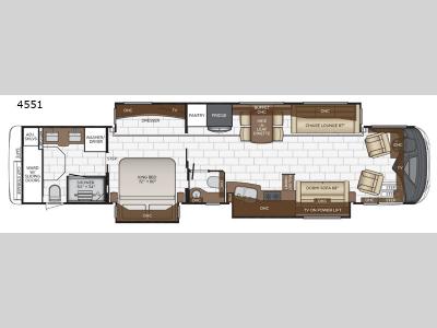 Floorplan - 2017 Newmar Mountain Aire 4533