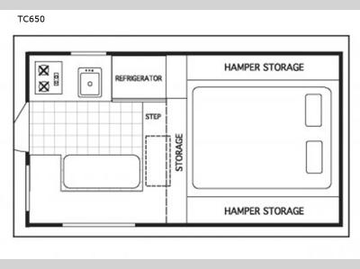 Floorplan - 2017 RC Willett Inc Northstar Pop-Up TC650