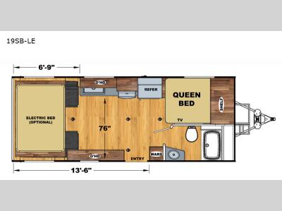 Floorplan - 2017 Eclipse Stellar Metal 19SB