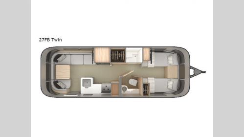 Airstream Globetrotter 27FB Twin