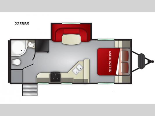 Shadow Cruiser 225RBS Floorplan