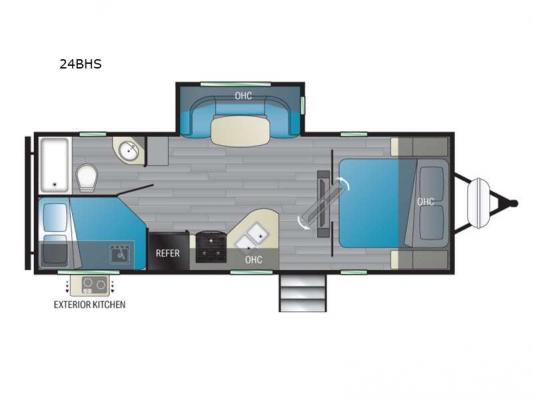 North Trail 24BHS Floorplan