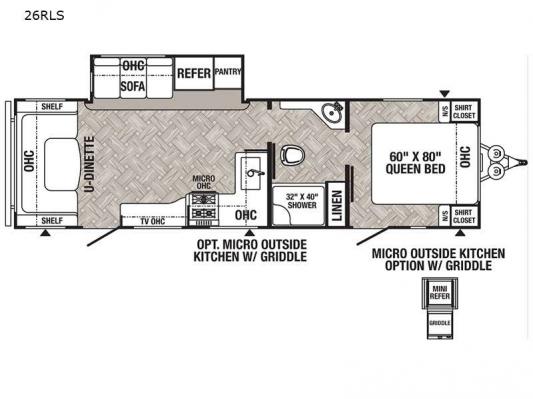 Puma 26RLS Floorplan