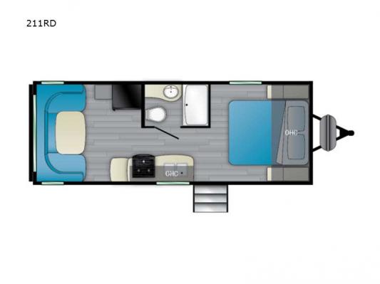 Trail Runner 211RD Floorplan