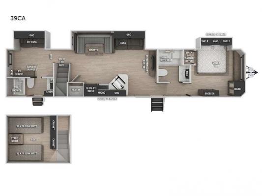 Timberwolf 39CA Floorplan