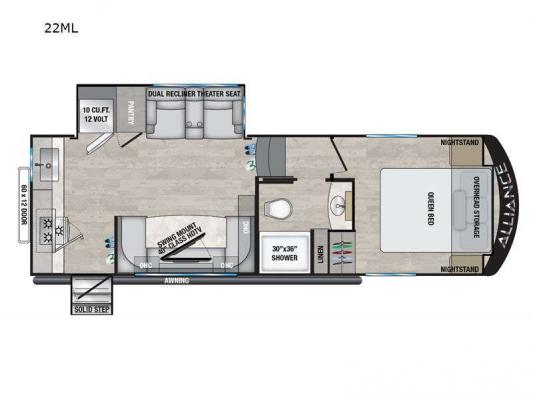 Avenue 22ML Floorplan
