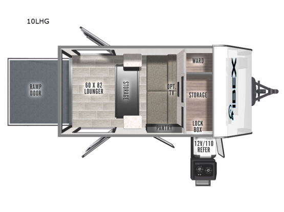 IBEX 10LHG Floorplan Image