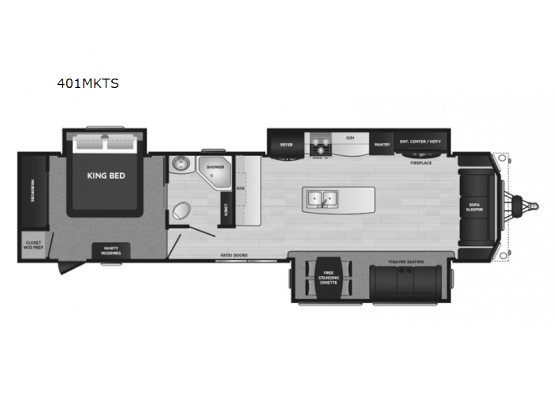 Residence 401MKTS Floorplan Image