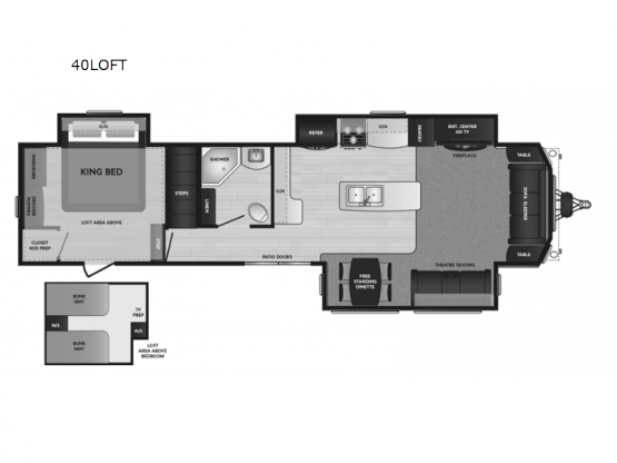 Residence 40LOFT Floorplan Image