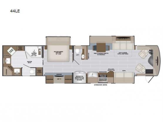 Armada 44LE Floorplan Image