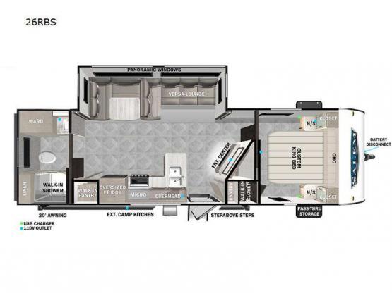 Salem 26RBS Floorplan Image