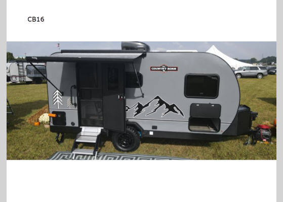 Floorplan - 2025 Country Born CB16 Teardrop Trailer