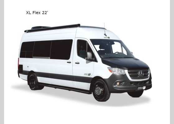 Floorplan - 2024 Mercedes Sprinter XL Flex 22' Motor Home Class B+ - Diesel