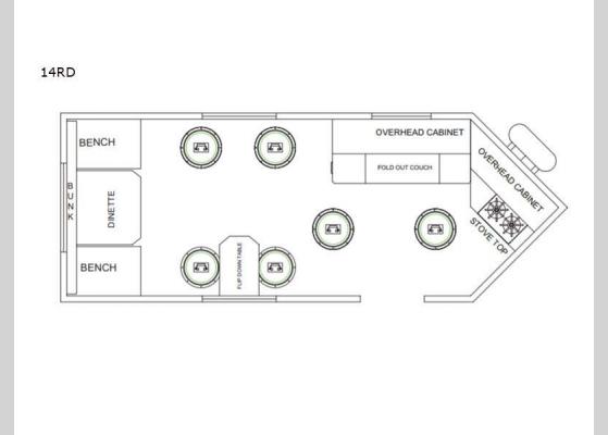 Floorplan - 2024 Glacier Ice House 14RD Ice House