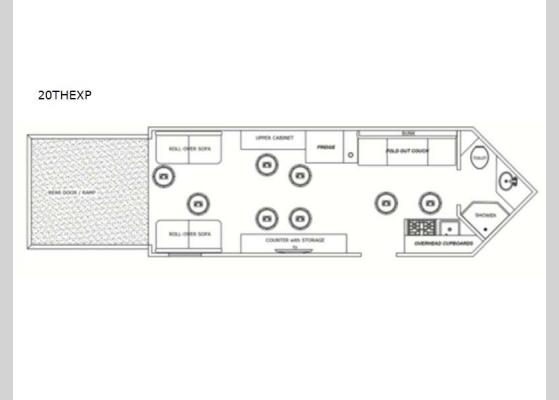 Floorplan - 2024 Glacier Ice House 20THEXP Ice House