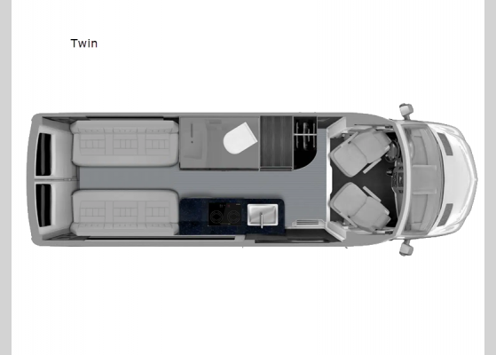 Floorplan - 2025 Terreno-ion AWD Twin Motor Home Class B - Diesel