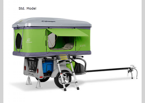 Floorplan - 2024 TrailLOFT Std. Model Folding Pop-Up Camper