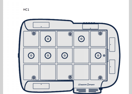 Floorplan - 2024 Happier Camper HC1 Travel Trailer