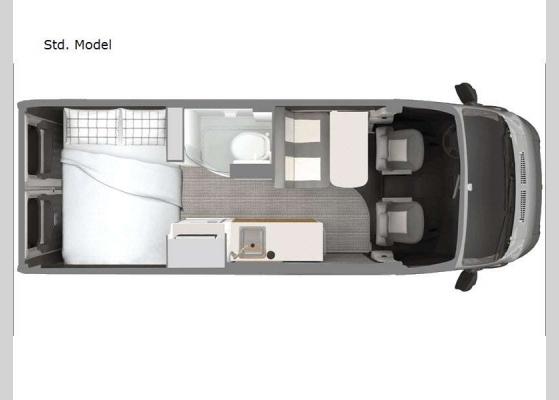 Floorplan - 2025 Rangeline Std. Model Motor Home Class B