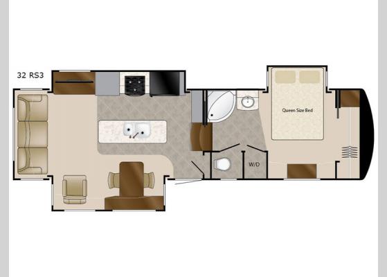 Floorplan - 2018 Mobile Suites 32 RS3 Fifth Wheel