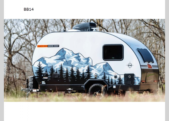 Floorplan - 2025 Big Buggy BB14 Teardrop Trailer