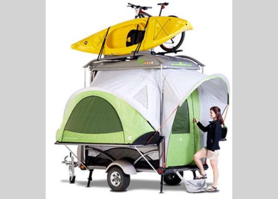 Floorplan - 2018 GO GO Folding Pop-Up Camper