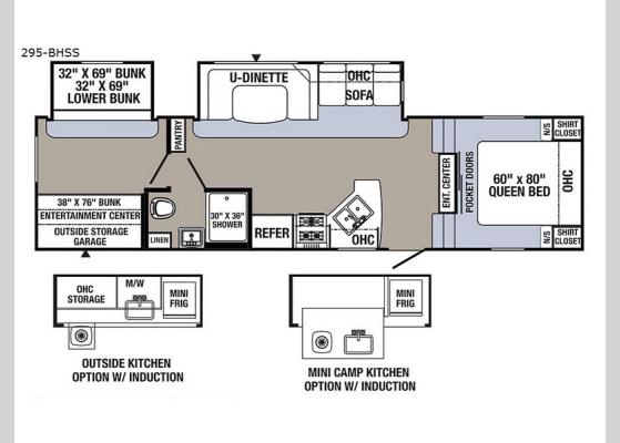 Floorplan - 2018 Puma 295-BHSS Fifth Wheel