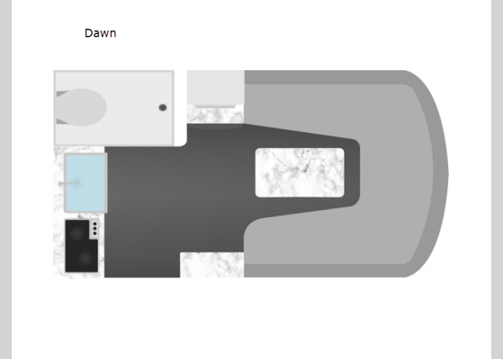 Floorplan - 2025 Sol Dawn Travel Trailer