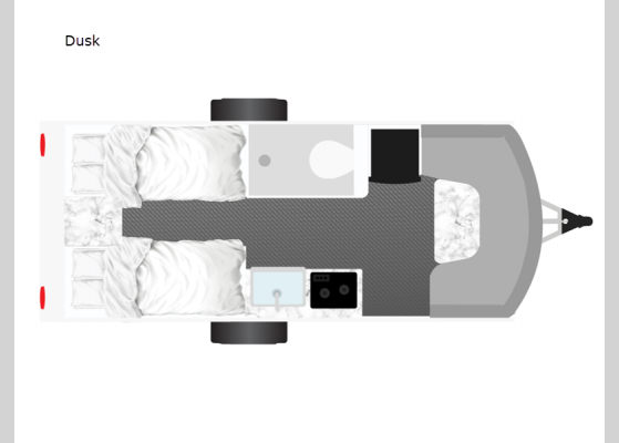 Floorplan - 2025 Sol Dusk Travel Trailer