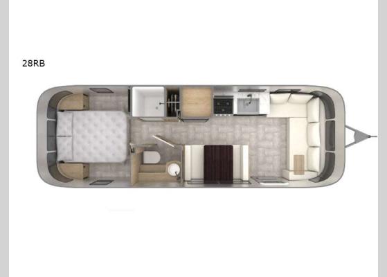 Floorplan - 2026 Pottery Barn Special Edition 28RB Travel Trailer