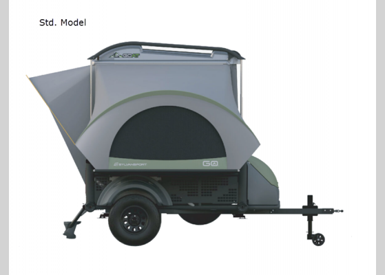 Floorplan - 2024 GOAT Std. Model Folding Pop-Up Camper