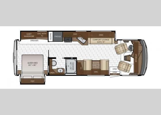 Floorplan - 2025 Bay Star 3014 Motor Home Class A